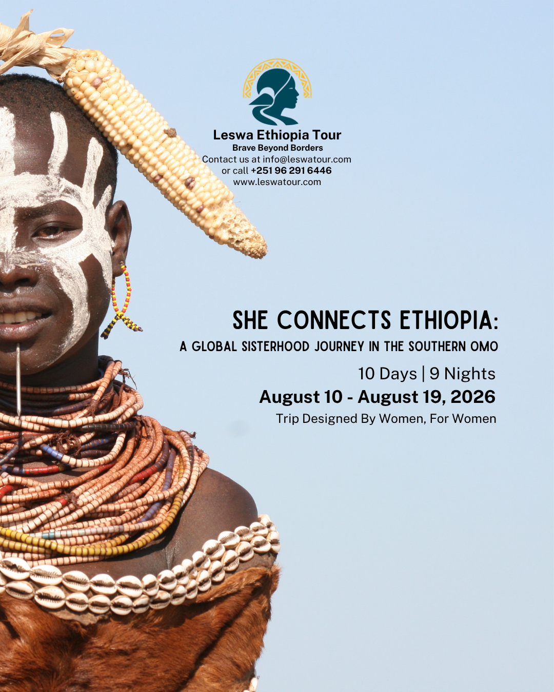 Ethiopia Omo Valley tour women group exploring Southern Ethiopia tribes cultural experience